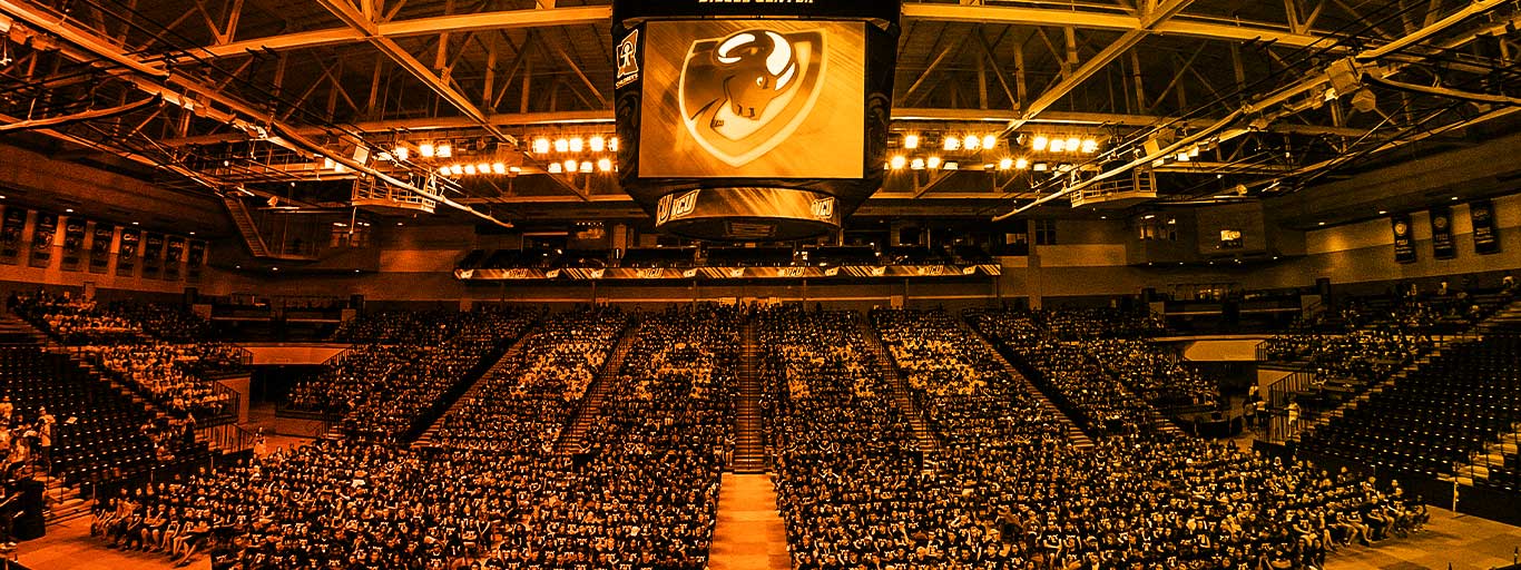 Class of 2020 Convocation during Welcome Week. Welcome Week is a weeklong tradition filled with opportunities for students, new and existing, to become acclimated with the VCU community and the city of Richmond.